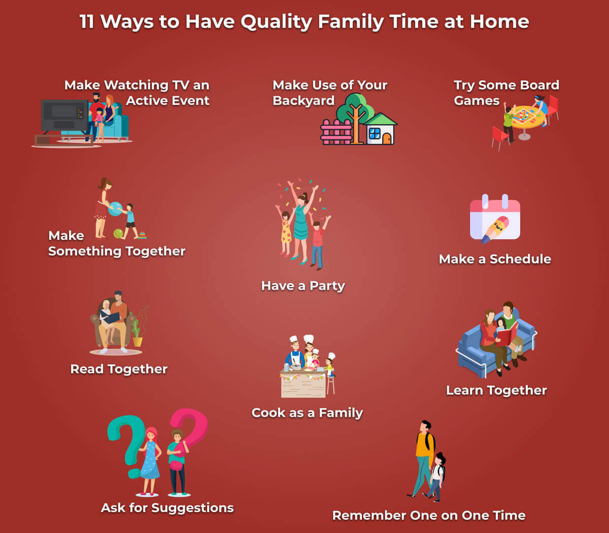 11 Ways to Have Quality Family Time at Home