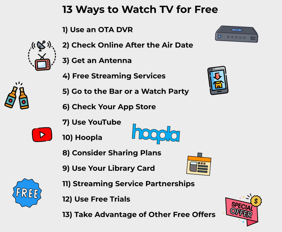 13 Ways to Watch TV for Free