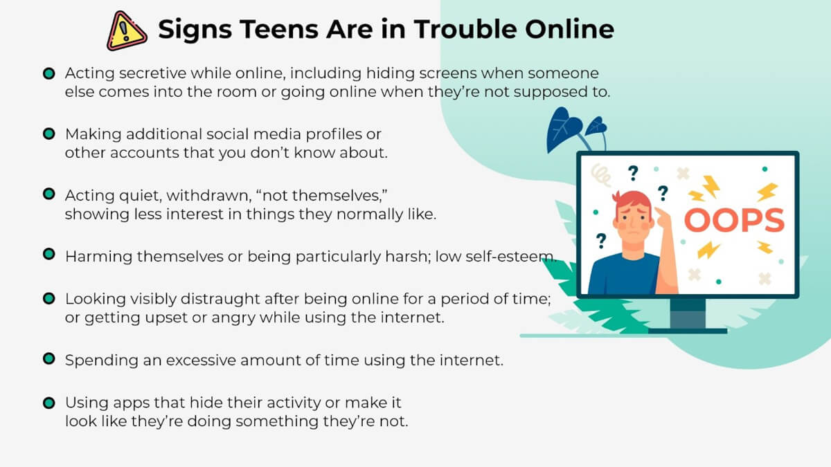 Signs Teens Are in Trouble Online