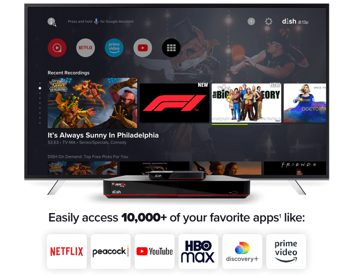 HopperPlus Hopper3 TV logos