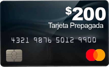 DISH black gift card 200 Spanish