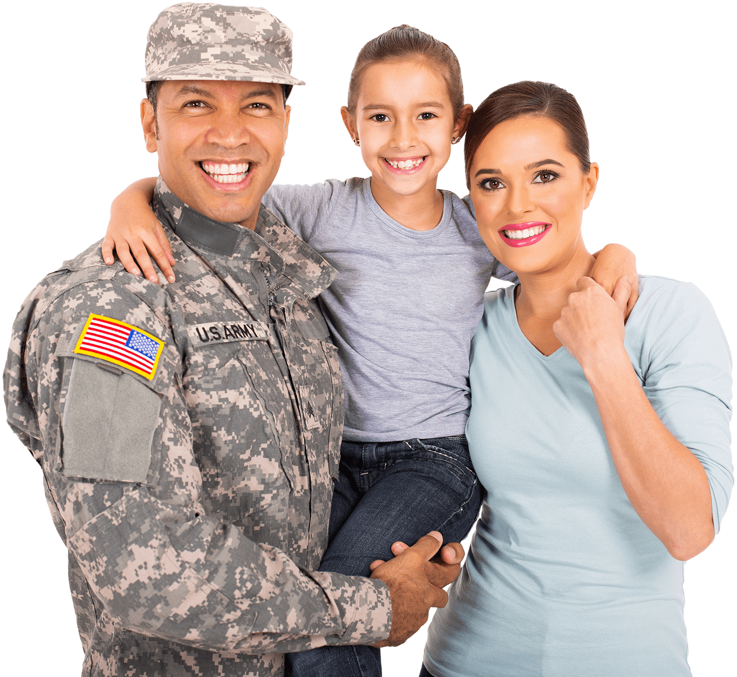 Military family slider